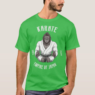 T-shirt Karate Japon Okinawa Gorilla Karate Mart japonais