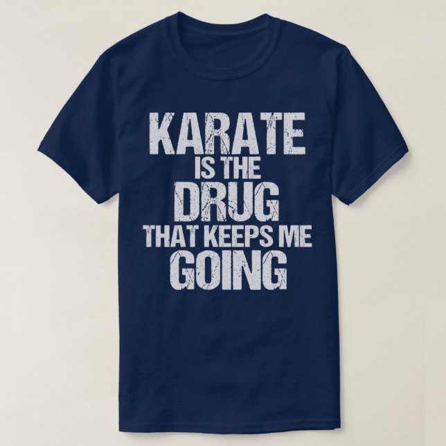 T-shirt Karate Kick Martial Arts Cadeau Karate Fighter (Design devant)