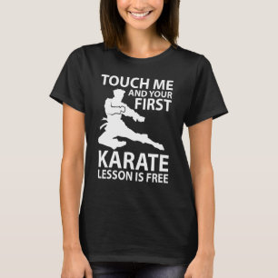 T-shirt Karate Leçon Karateka Arts Martiaux Professeur Ins