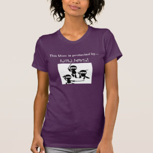 T-Shirt Karate Mom, Ninja Mom, Martial arts Mom