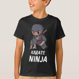 T-shirt Karate Ninja Boy Funny Arts Martiaux Sports