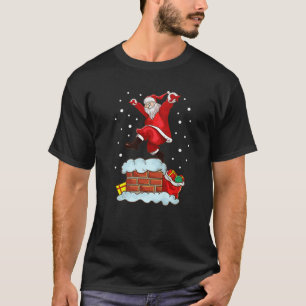 T-shirt Karate Santa Claus Noël Kung Fu Taekwondo MIXED MA