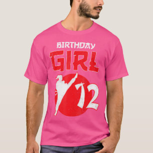 T-shirt Karate Taekwondo 12 ans Anniversaire Martial Art