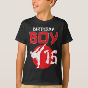 T-shirt Karate Taekwondo 15 ans Anniversaire Martial Art