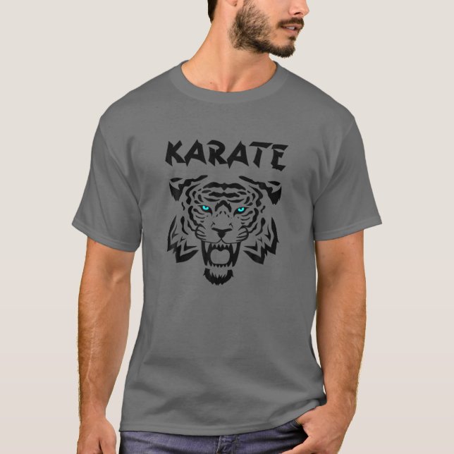 T-shirt Karate Tiger (Devant)