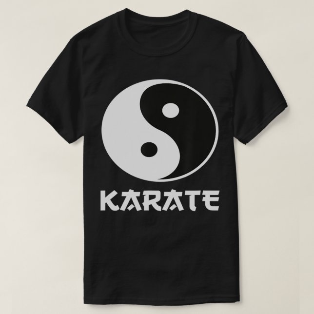 T-shirt Karate Yin Yang (Design devant)