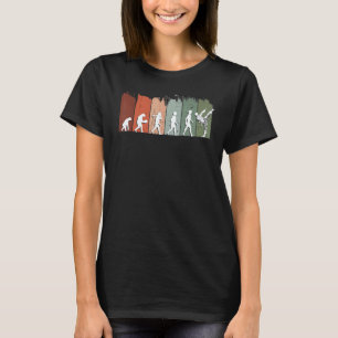 T-shirt Karateka artiste martial évolution vintage rétro K