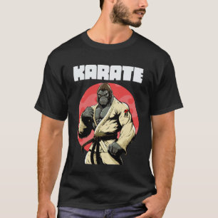 T-shirt Karateka Classique Karaté Gorille 1