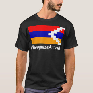T-shirt Karbakh Arménie Drapeau Artsakh #Reconnaître