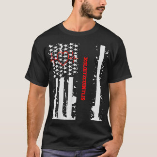 T-shirt Karelian Bear Dog Chien Graphic avec Vintage USA F