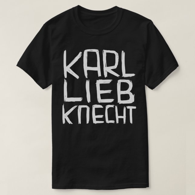 T-shirt Karl Liebknecht (Design devant)