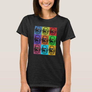 T-shirt Karl Marx Pop Révolution Philosophe Enseignant
