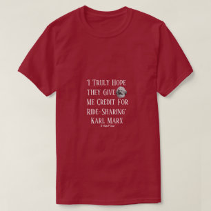 T-shirt Karl Marx - Une Chemise MisterP