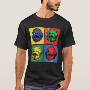T-shirt Karl Marx Vintage Retro Pop Art pour le socialisme