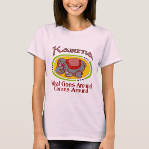 T-shirt Karma Elephant