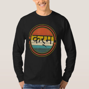 T-shirt Karma En Hindi Sanskrit Yoga Droit Universel Boudd