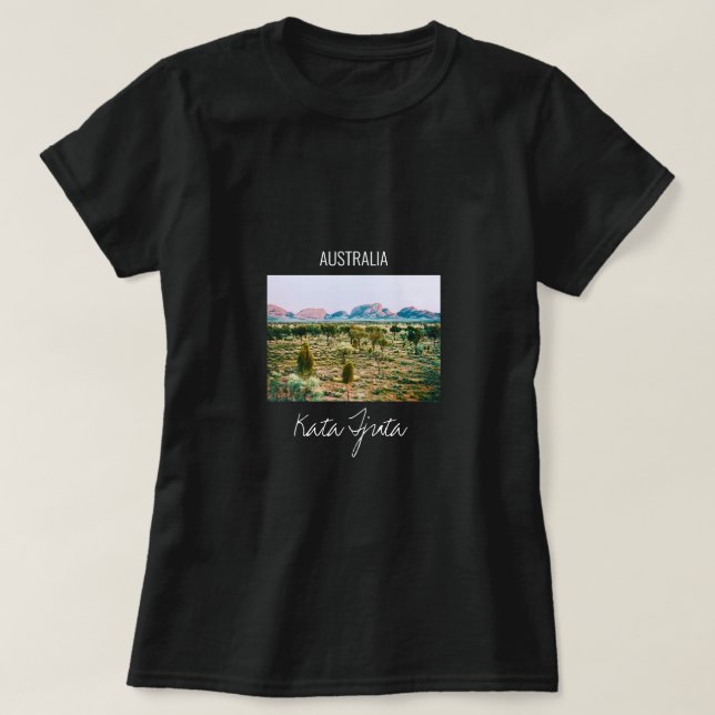T-shirt Kata Tjuta Les Olgas Australie Centrale Voyage (Design devant)