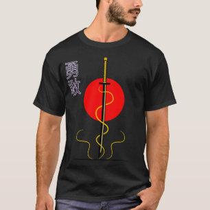 T-shirt Katana japonaise épée
