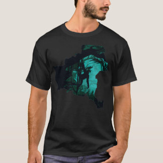T-shirt Katanga Map Congo Rainforest Jungle Landscape