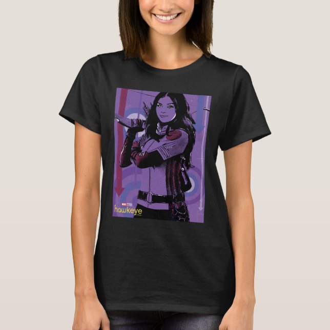 T-shirt Kate Bishop Graphic (Devant)