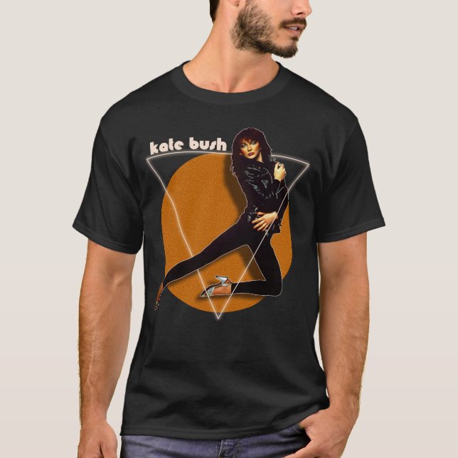 T-shirt Kate Bush 80s Style Music Singer Hommage (Devant)