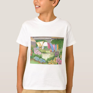 T-shirt Kathy's Laundry sur Monhegan Kids teeshirt