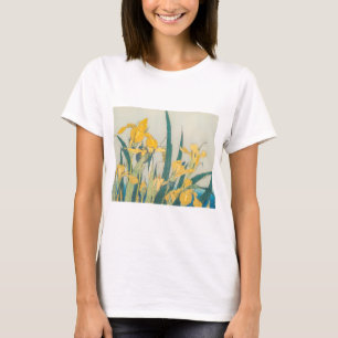 T-shirt Katsushika Hokusai - Grasshopper et Iris