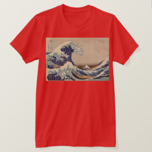 T-shirt Katsushika Hokusai : La Grande Vague à Kanagawa