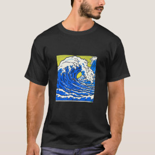 T-shirt Katsushika Hokusai La Grande vague de Kanagawa P