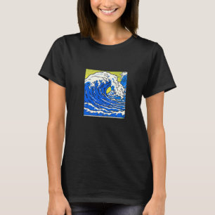 T-shirt Katsushika Hokusai La Grande vague de Kanagawa P