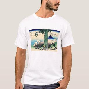 T-shirt Katsushika Hokusai - Mishima Pass à Kai Provence