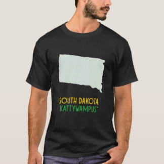 T-shirt "Kattywampus" État du Dakota du Sud