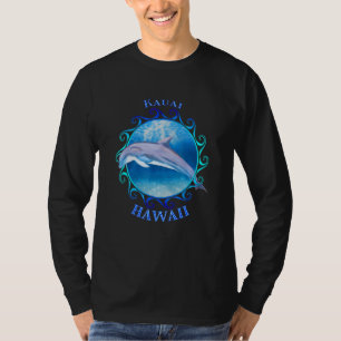 T-shirt Kauai Hawaii Hi Souvenir de vacances dauphin
