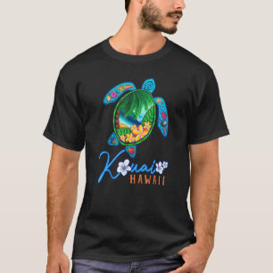 T-shirt Kauai Sea Turtle Hawaiian Famille de vacances corr