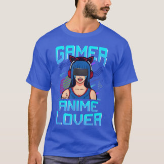 T-shirt Kawaii Anime Clothes Vaporwave friend