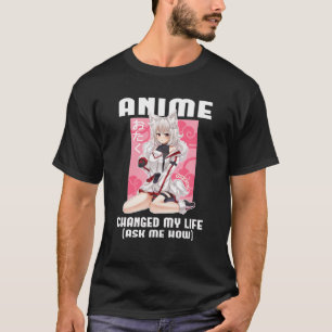 T-shirt Kawaii Anime Filles Vêtements Pour Ados Otaku Ani