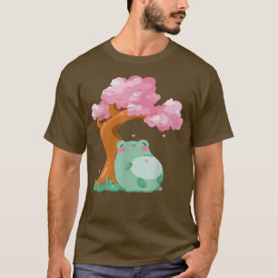 T-shirt Kawaii Arbre de fleurs de cerisier japonais Sakura