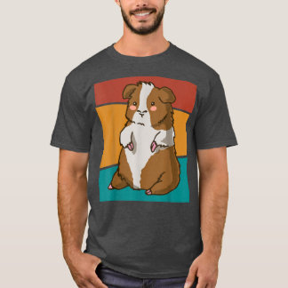 T-shirt Kawaii assis Guinéen Pig