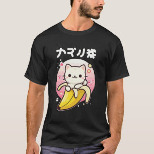 T-shirt Kawaii Banana Chat - Cute japonaise esthétique Chi