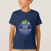 T-shirt Kawaii Blueberry