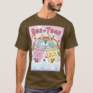 T-shirt Kawaii Boba Bubble Lait Thé Bes Thés Esthétique 11