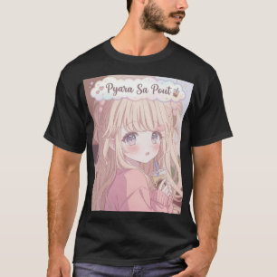 T-shirt Kawaii Boba Girl : Décoration de fête Magique Past