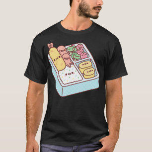 T-shirt Kawaii Boîte japonaise à Bento Tempura Prawn
