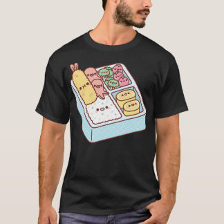 T-shirt Kawaii Boîte japonaise à Bento Tempura Prawn