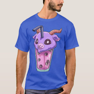 T-shirt Kawaii Bubble Tea Baphomet Amusant Boba Tea 1184