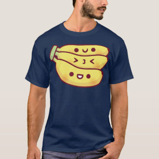 T-shirt Kawaii Bunch De Bananes