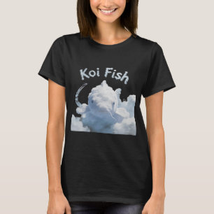 T-shirt Kawaii Carpe Anime Vêtements de Rue Japonais Nouve