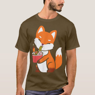T-shirt Kawaii Chat ayant Ramen Bowl Funny Japonais mignon