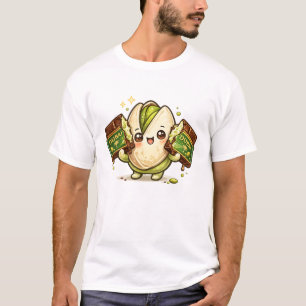 T-Shirt Kawaii Chocolat de Dubaï Pistache