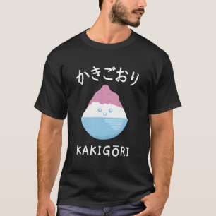 T-shirt Kawaii Crème japonaise de glace rasée Cute de glac